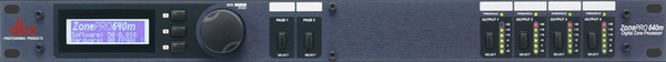 ZONEPRO 640M 6X4 DIGITAL ZONE PROCESSOR / 2 MIC PREAMPS